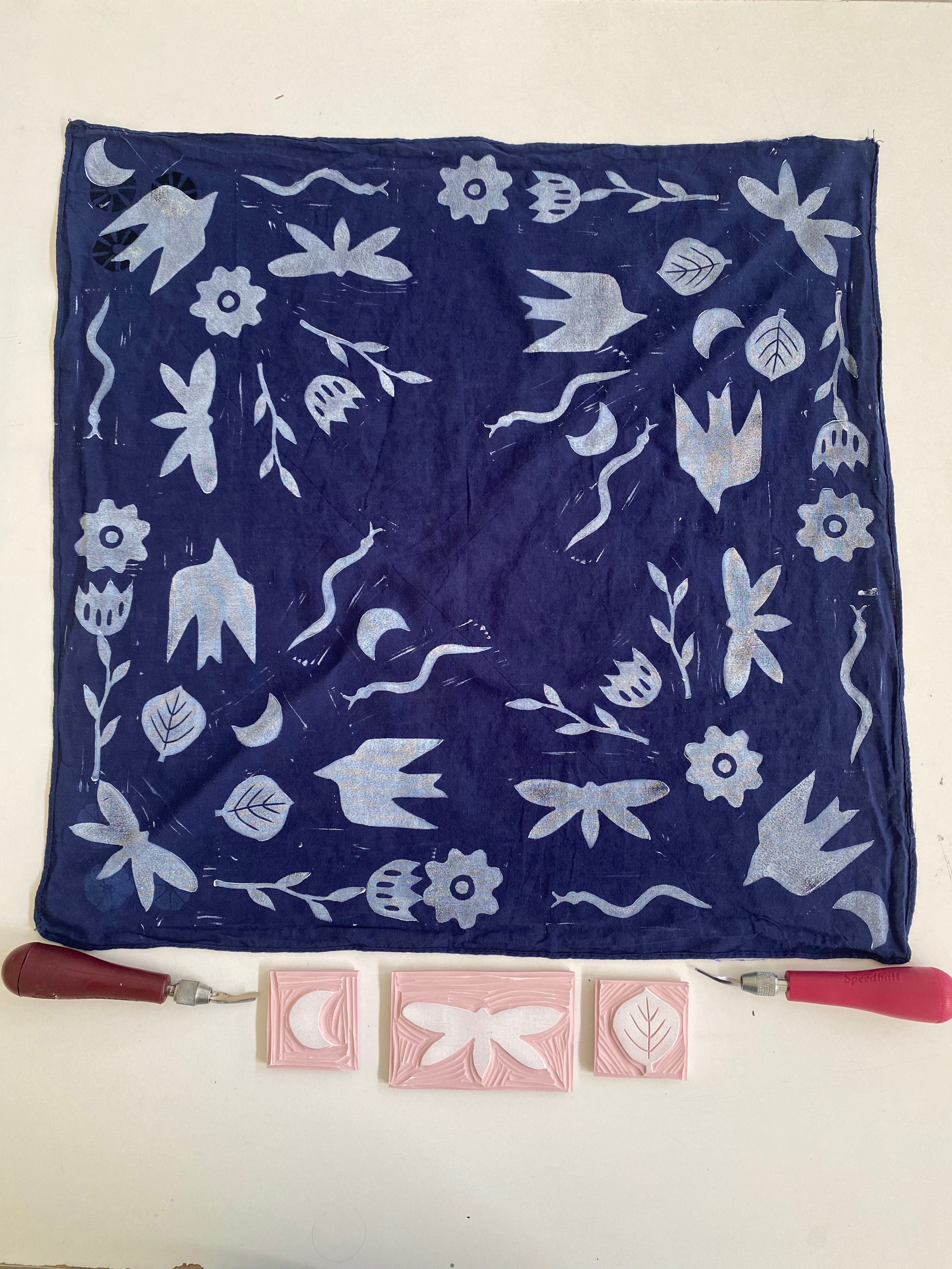 Bandana Printing Workshop - Oct 10