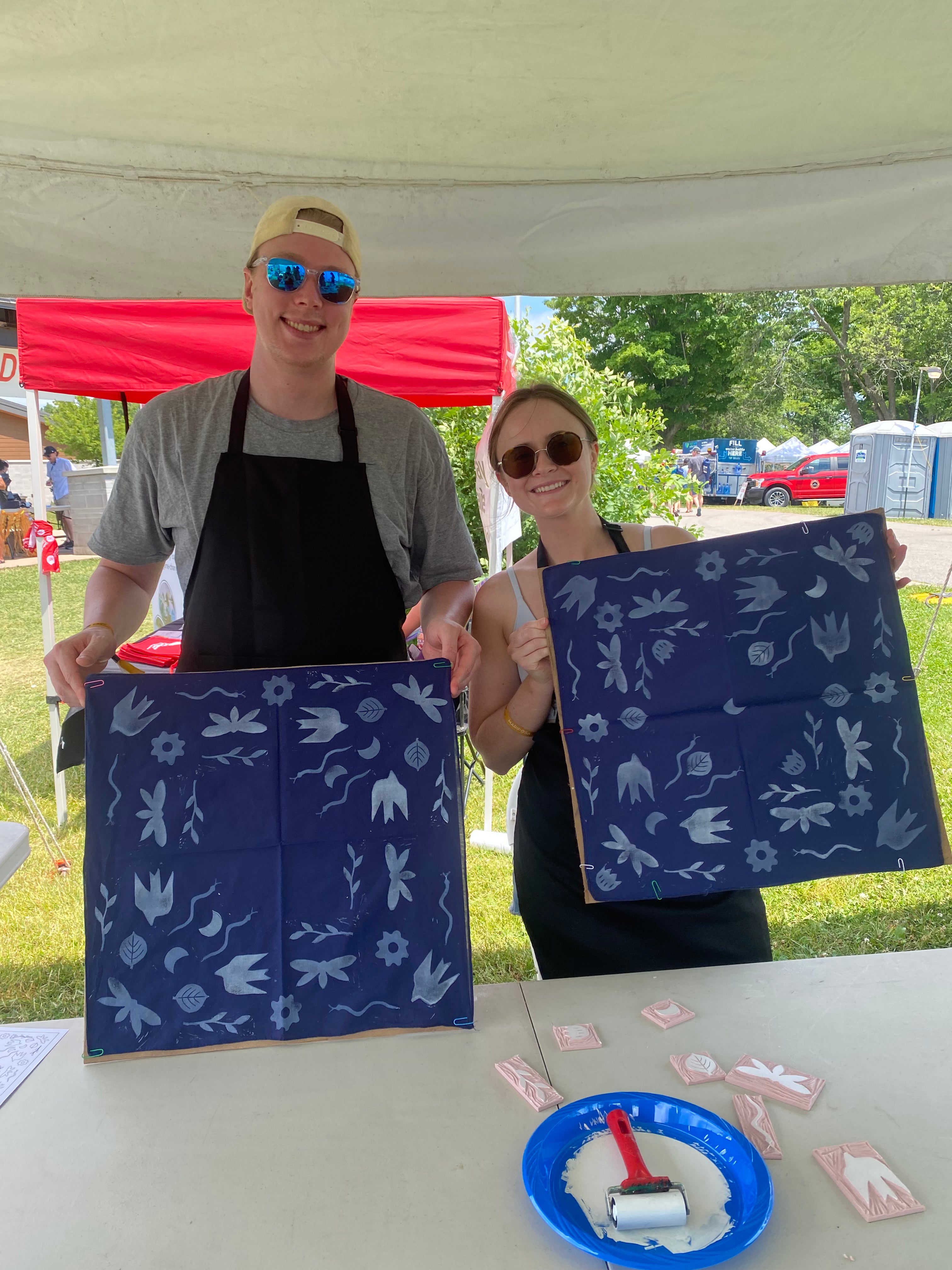Bandana Printing Workshop - Oct 10