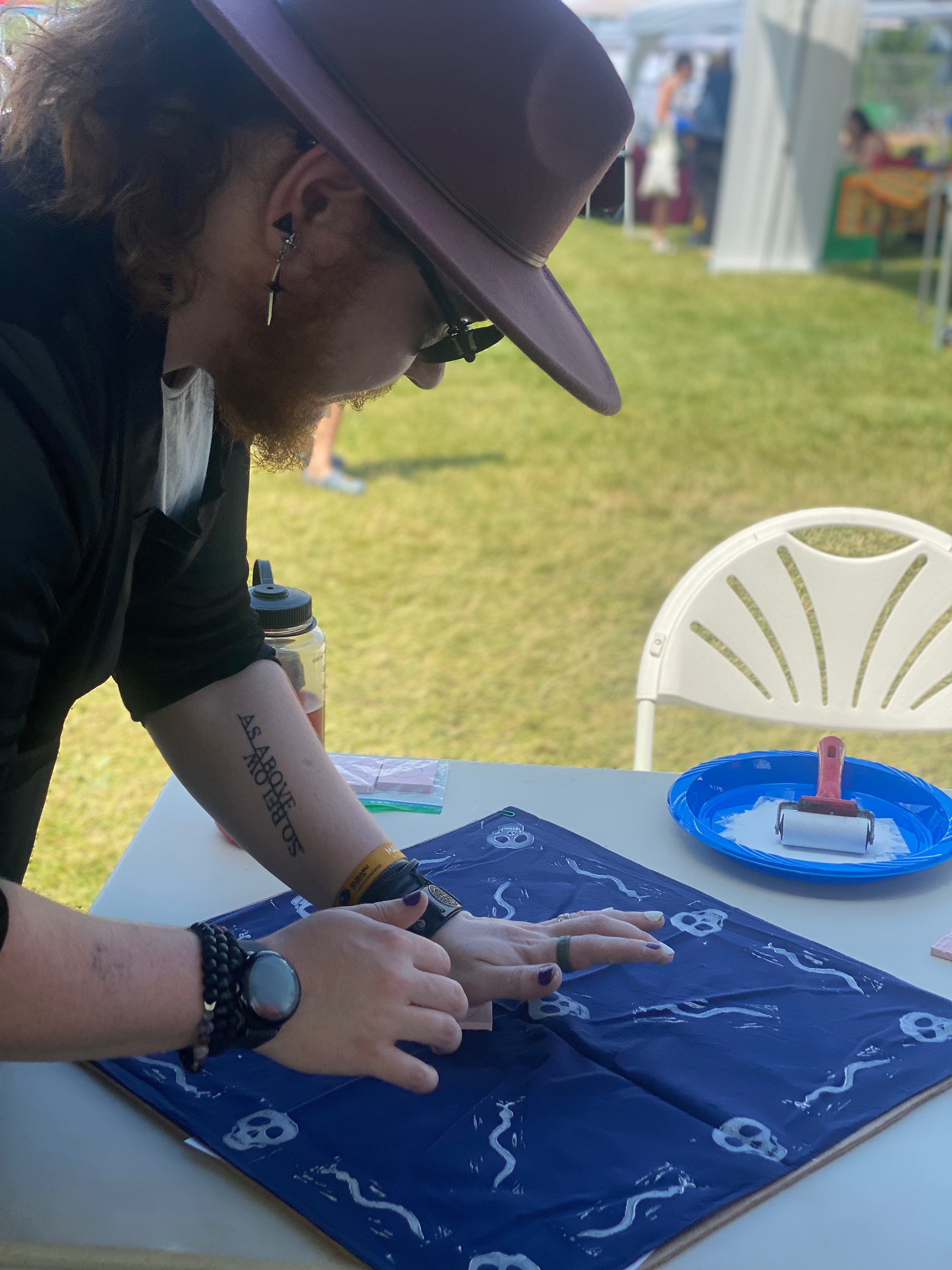 Bandana Printing Workshop - Oct 10