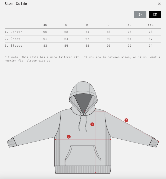 Hooded Sweatshirt - Navy Blue