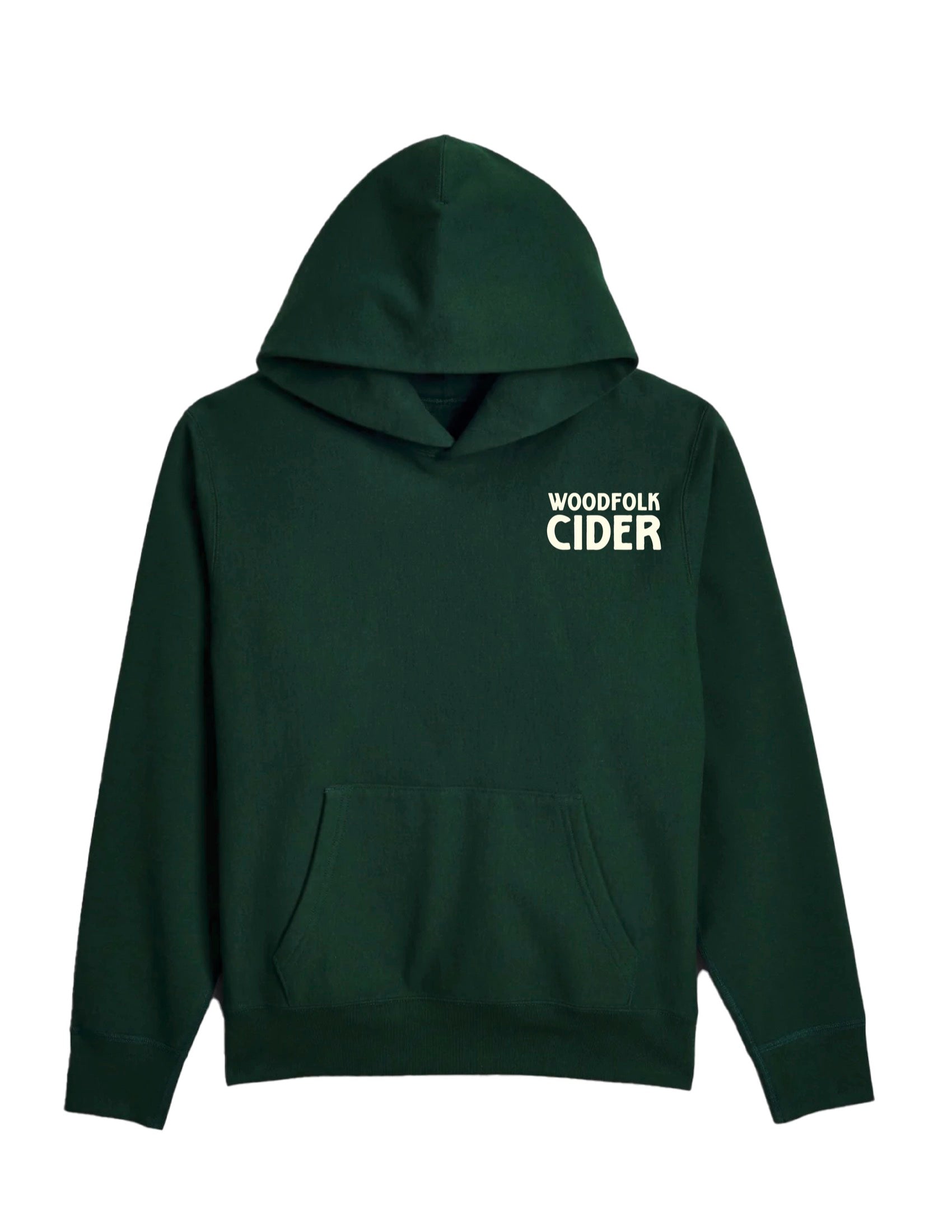 Hooded Sweatshirt - Forest Green