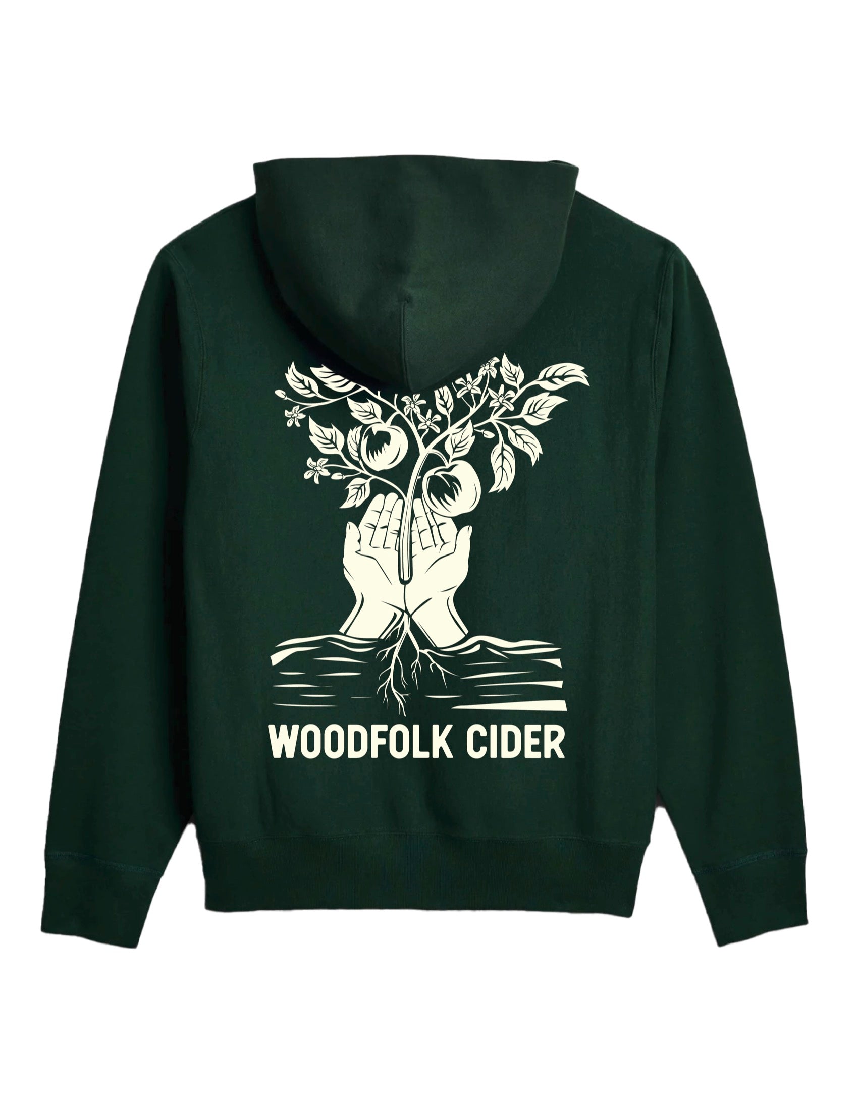 Hooded Sweatshirt - Forest Green