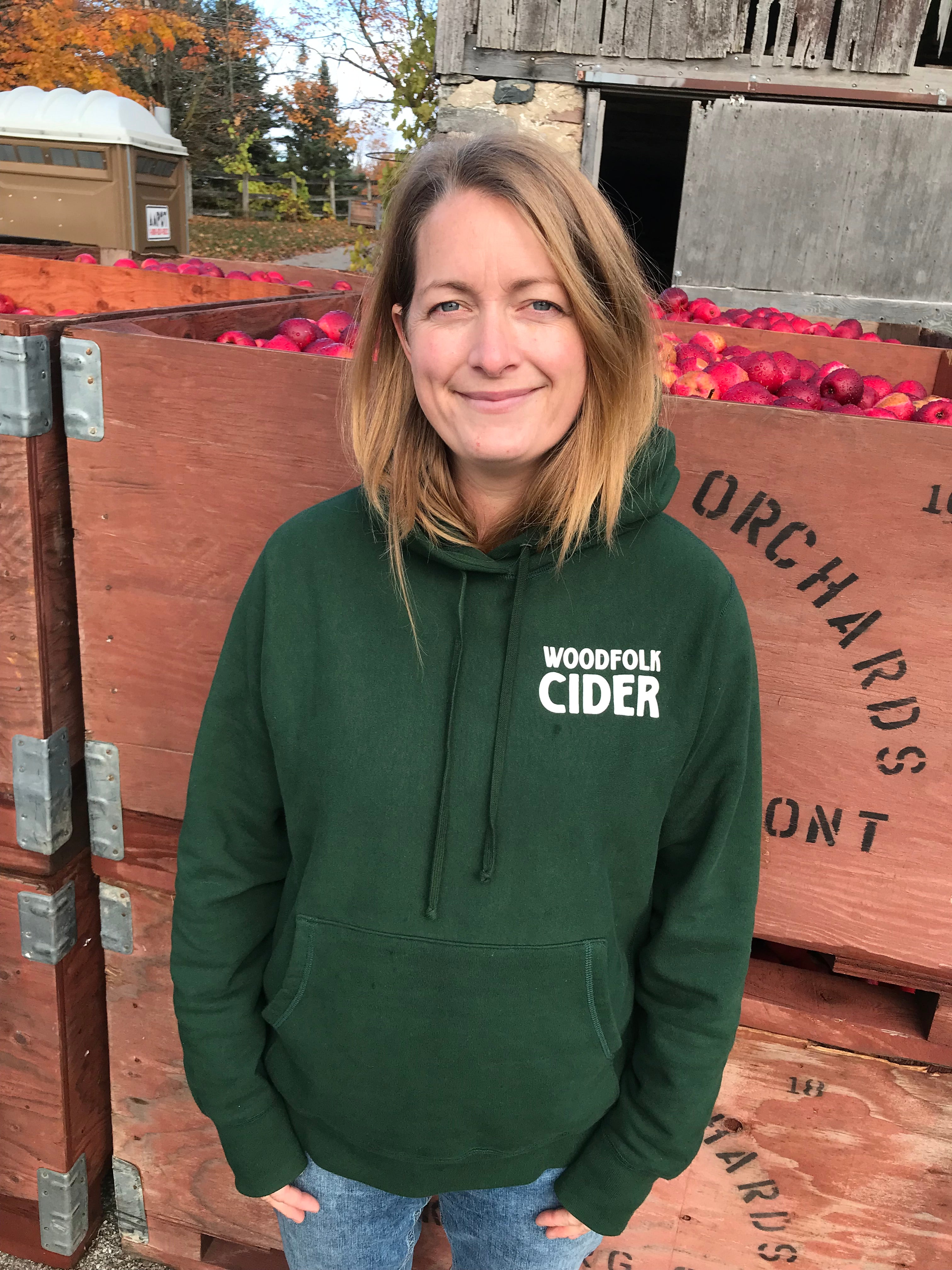 Hooded Sweatshirt - Forest Green