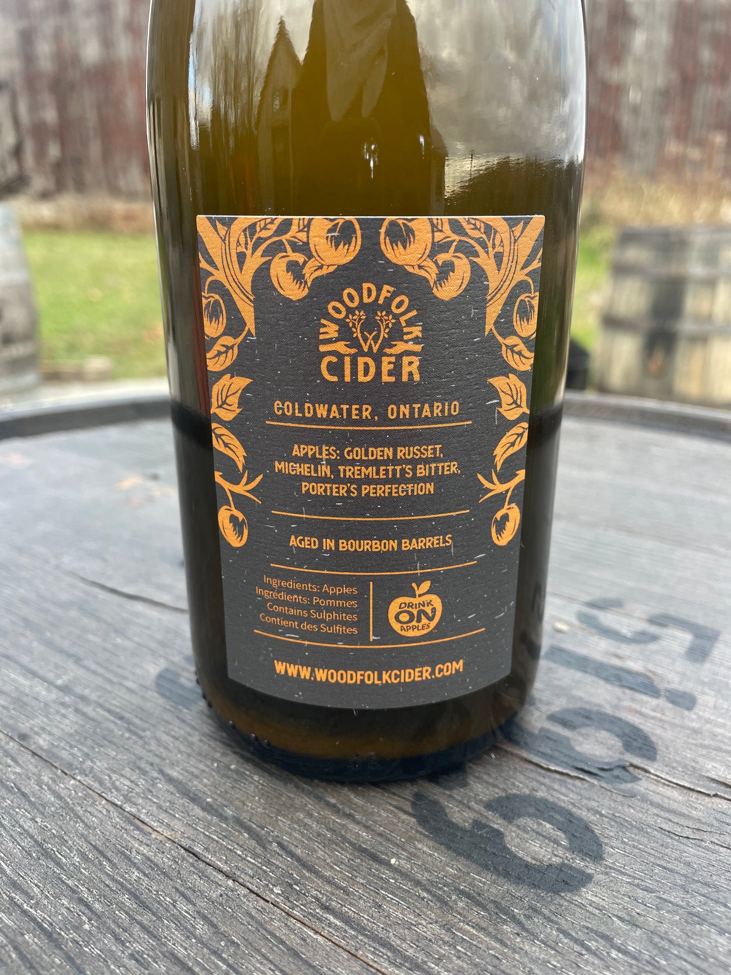 Bourbon Barrel Cider