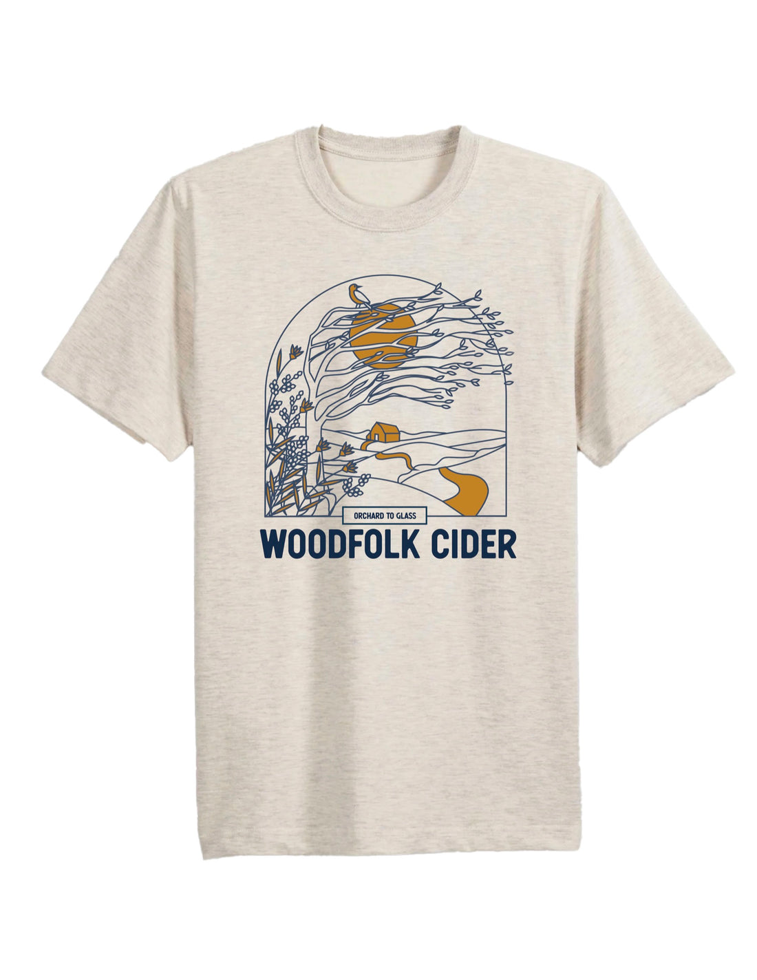 Classic T-Shirt - Heather Oatmeal